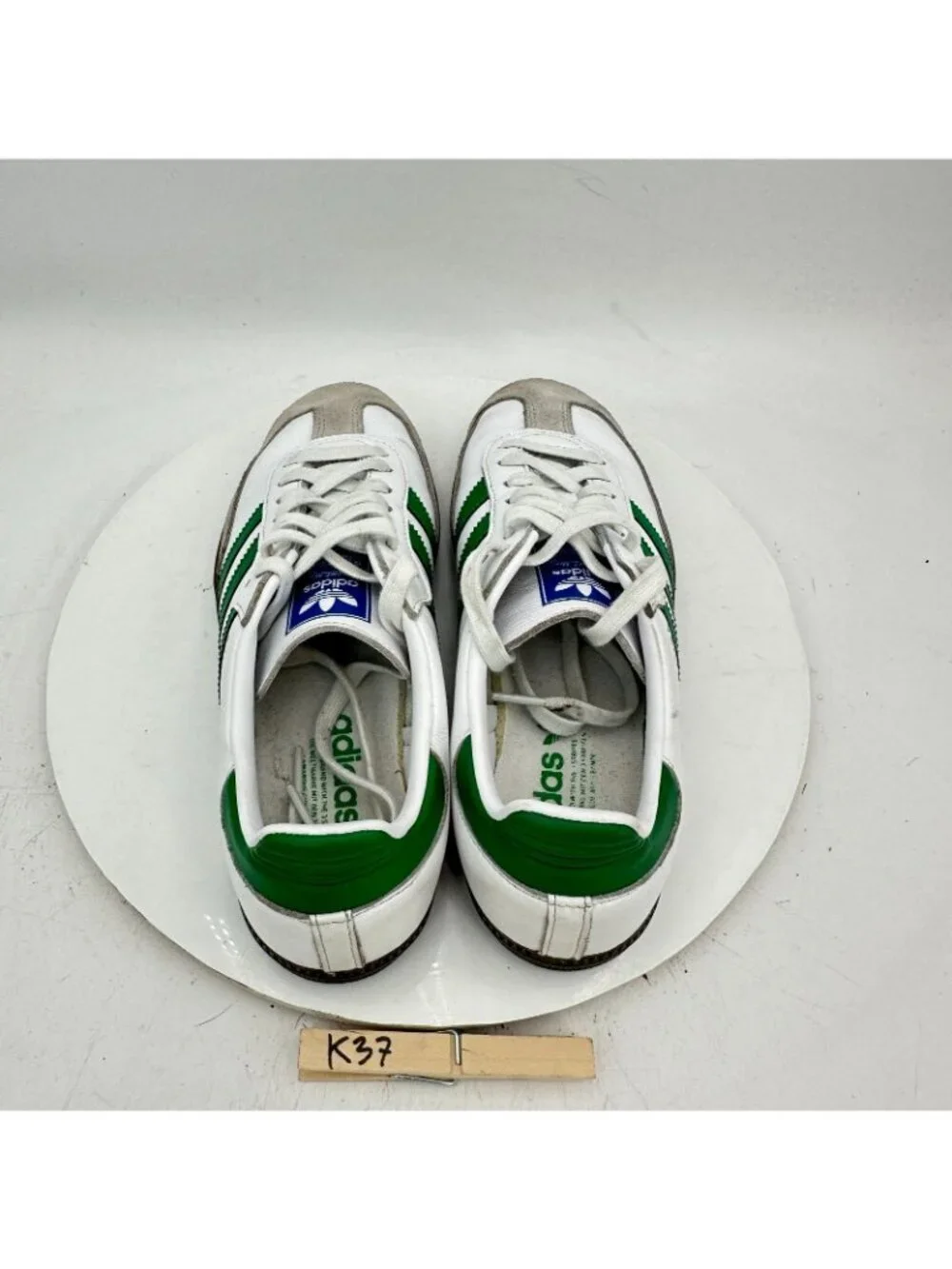 Adidas Originals Samba Men Size 8 IG1024 White Green Better Scarlet Casual Shoes